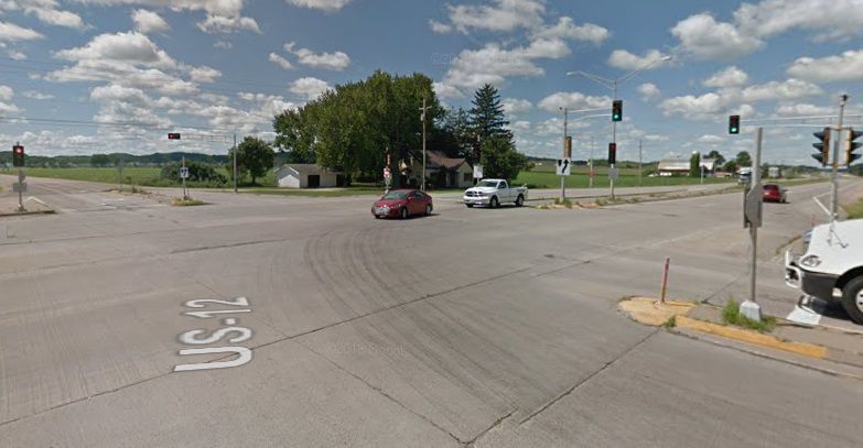 8 | Hwy 12 and County Road B, Red Cedar — 25 crashes